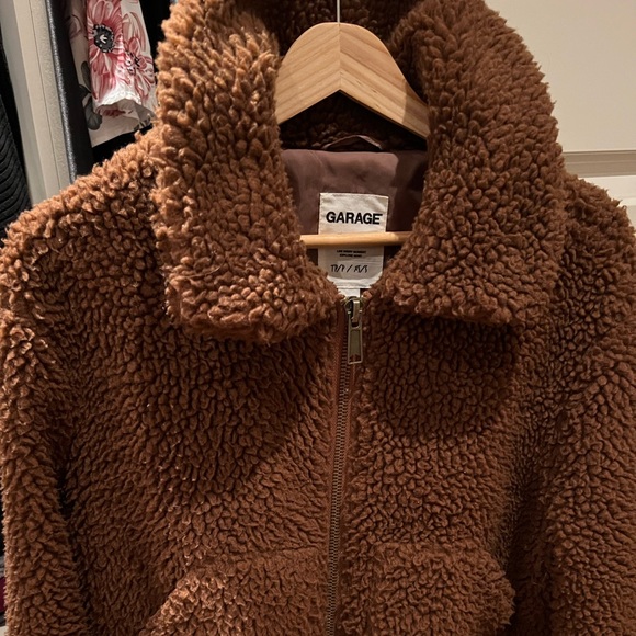 GARAGE soft cozy teddy jacket XS/S - Picture 4 of 7